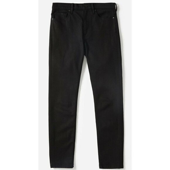 Everlane Women's Mid Rise Skinny Black Jeans Regular‎ Size 24 NWT - Picture 1 of 4